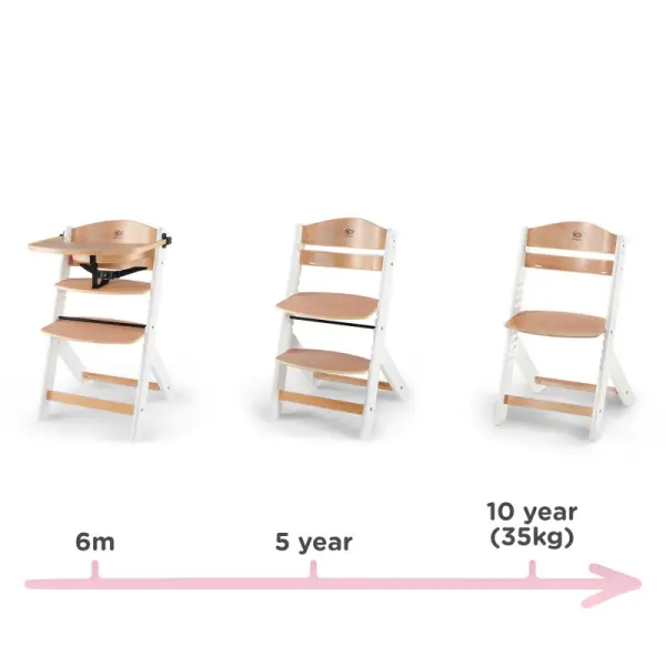 Wooden High Chair - Image 3