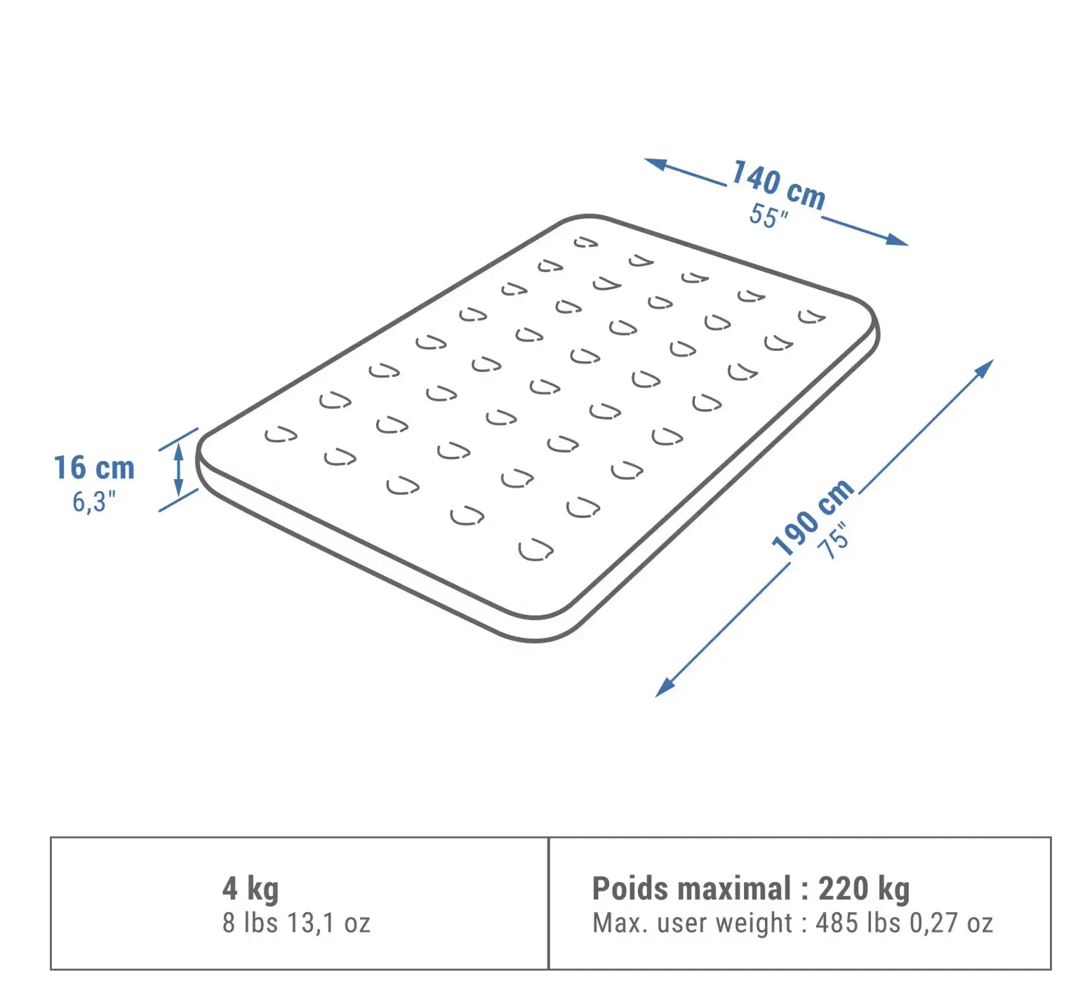 Double Air Mattress