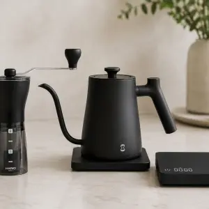Specialty Coffee Brewer's Kit: Timemore + HARIO