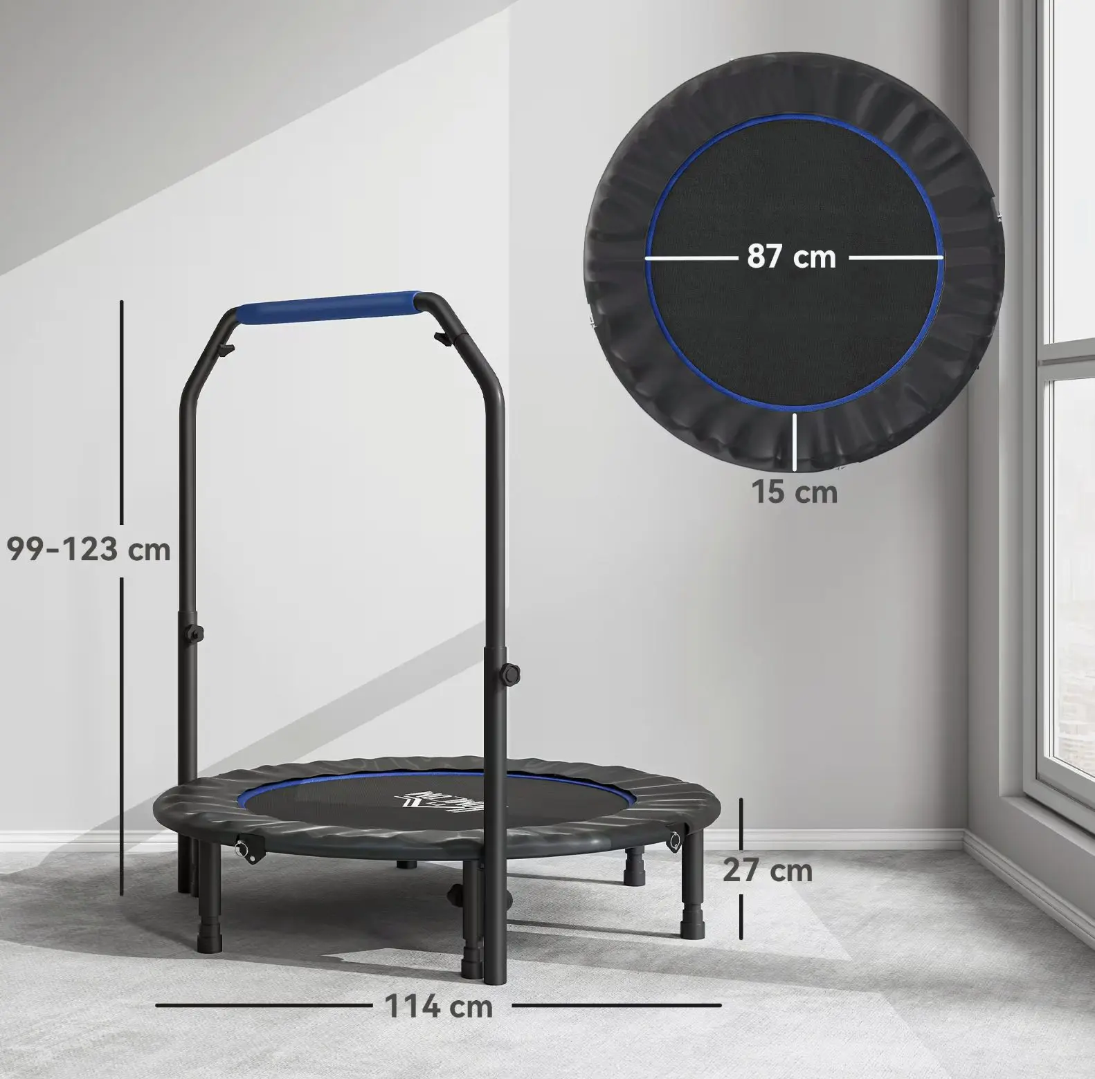 Rebounder - fitness trampoline for rent