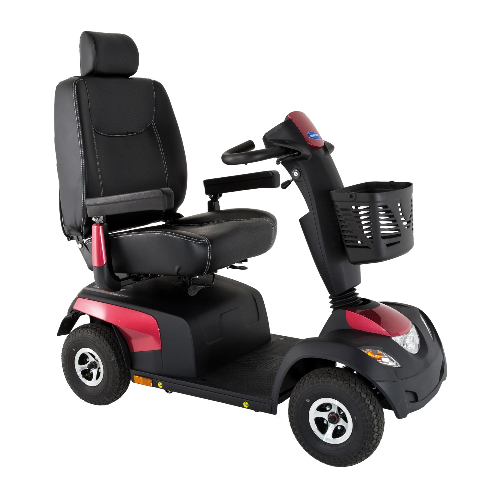 Invacare Comet Pro Ultra four-wheel mobility scooter, rated to 220 kg, rented at Disneyland Paris